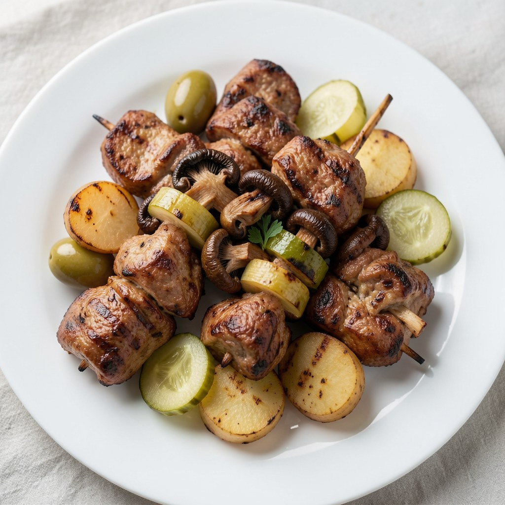 Szaszłyki z wątróbki