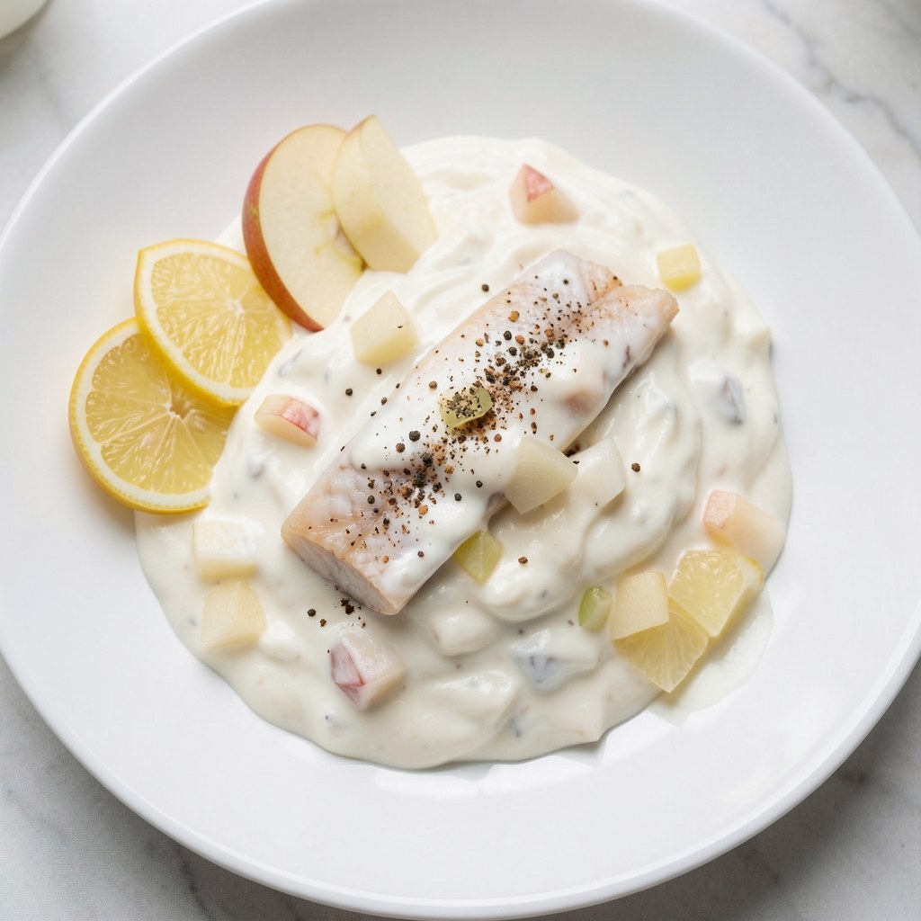 Śledzie w śmietanie