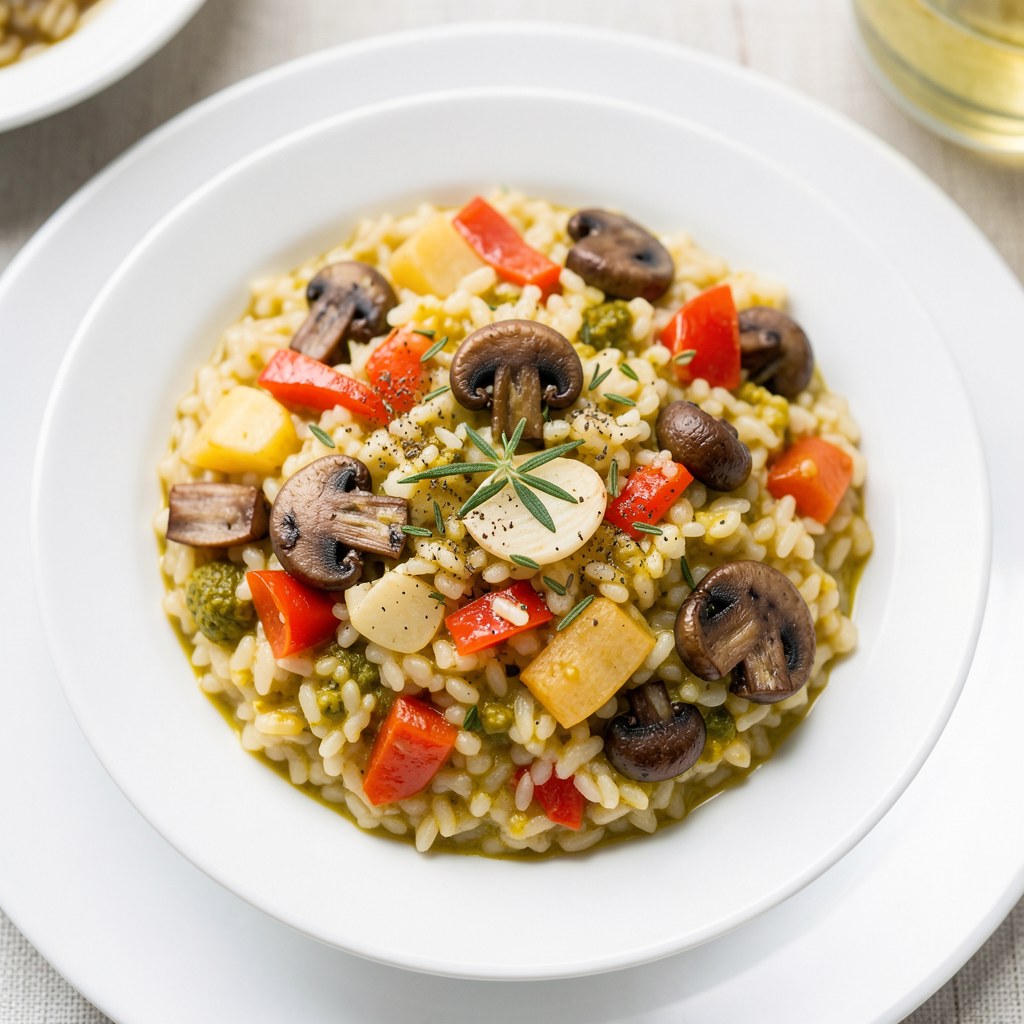 Moje risotto z warzywami