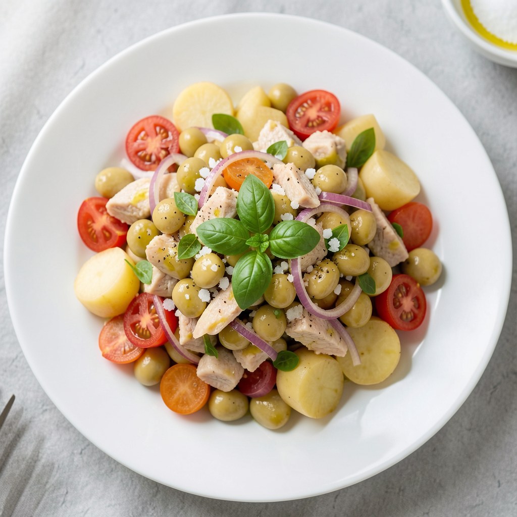 Sałątka z fasolą mamut