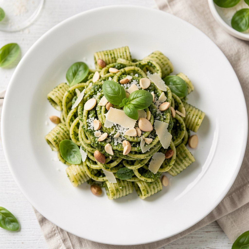 Makaron z pesto