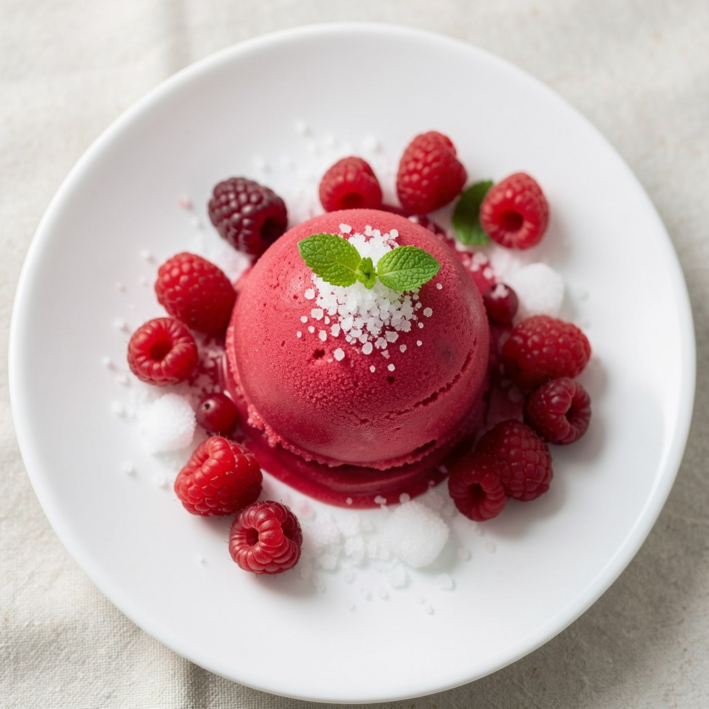 sorbet truskawkowy