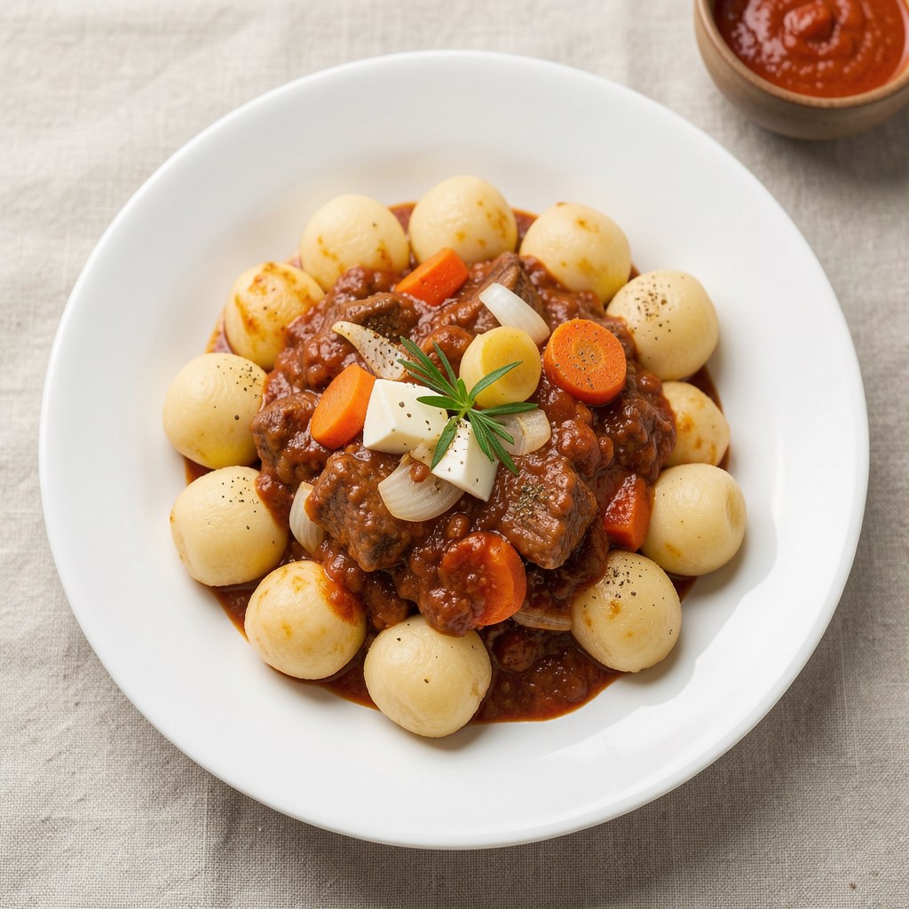 Gnocchi z ragu