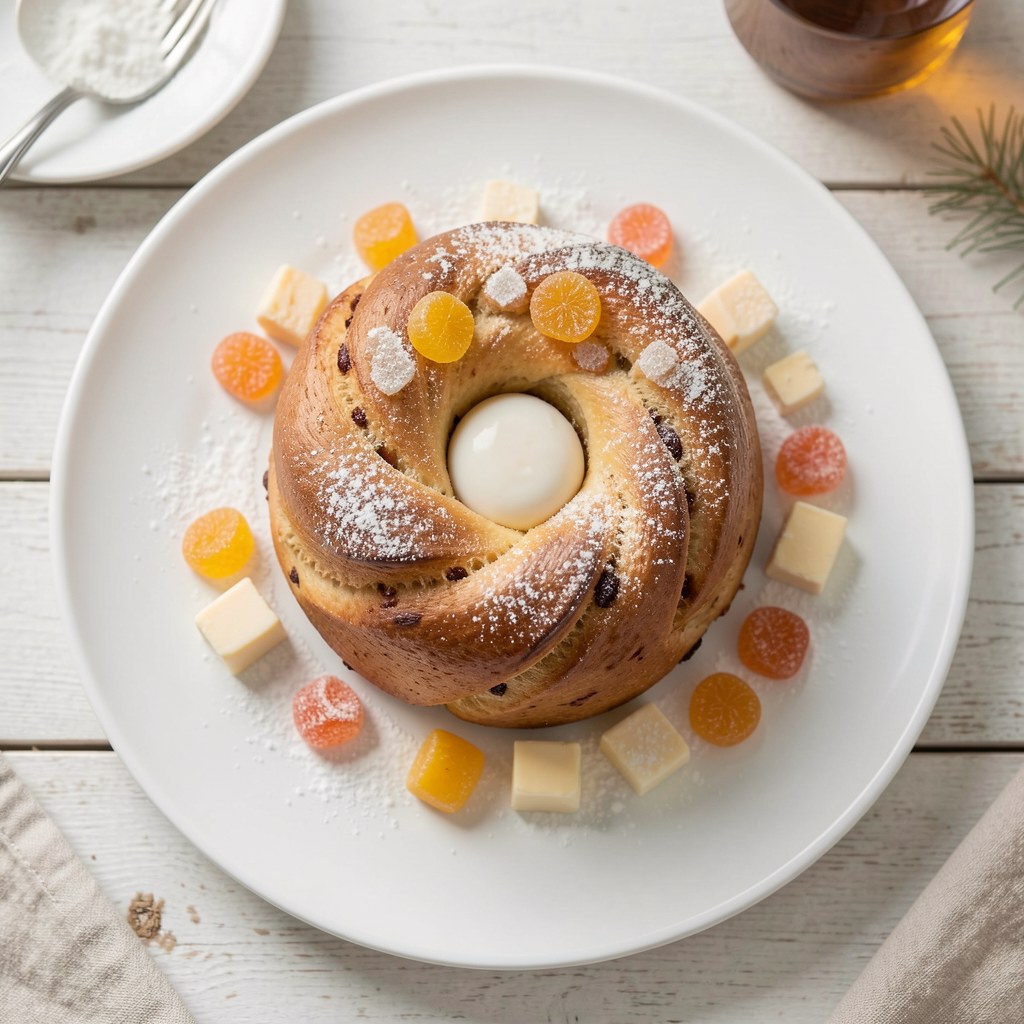 Babka rumowa z owocami kandyzowanymi