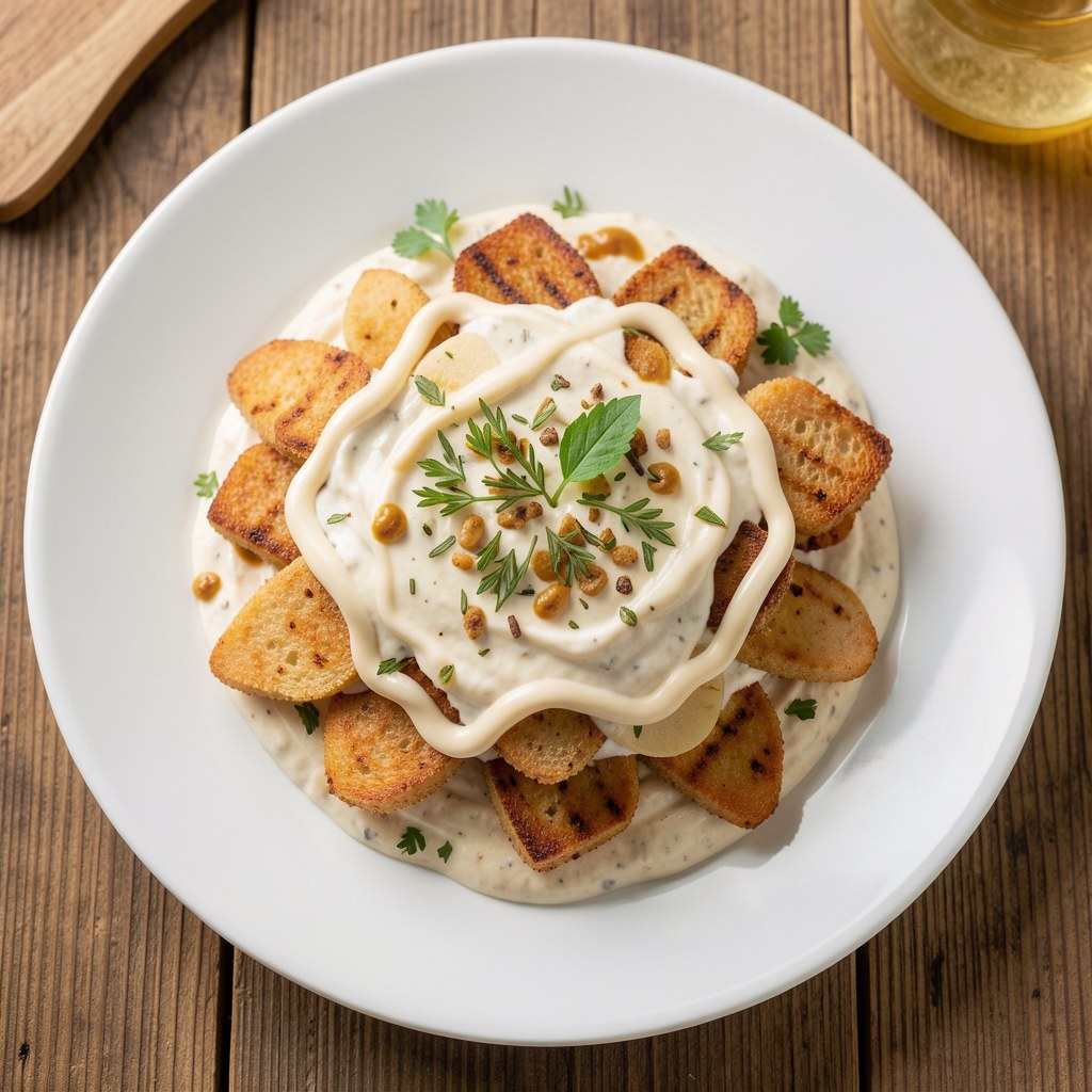 SOS czosnkowy na serku wiejskim