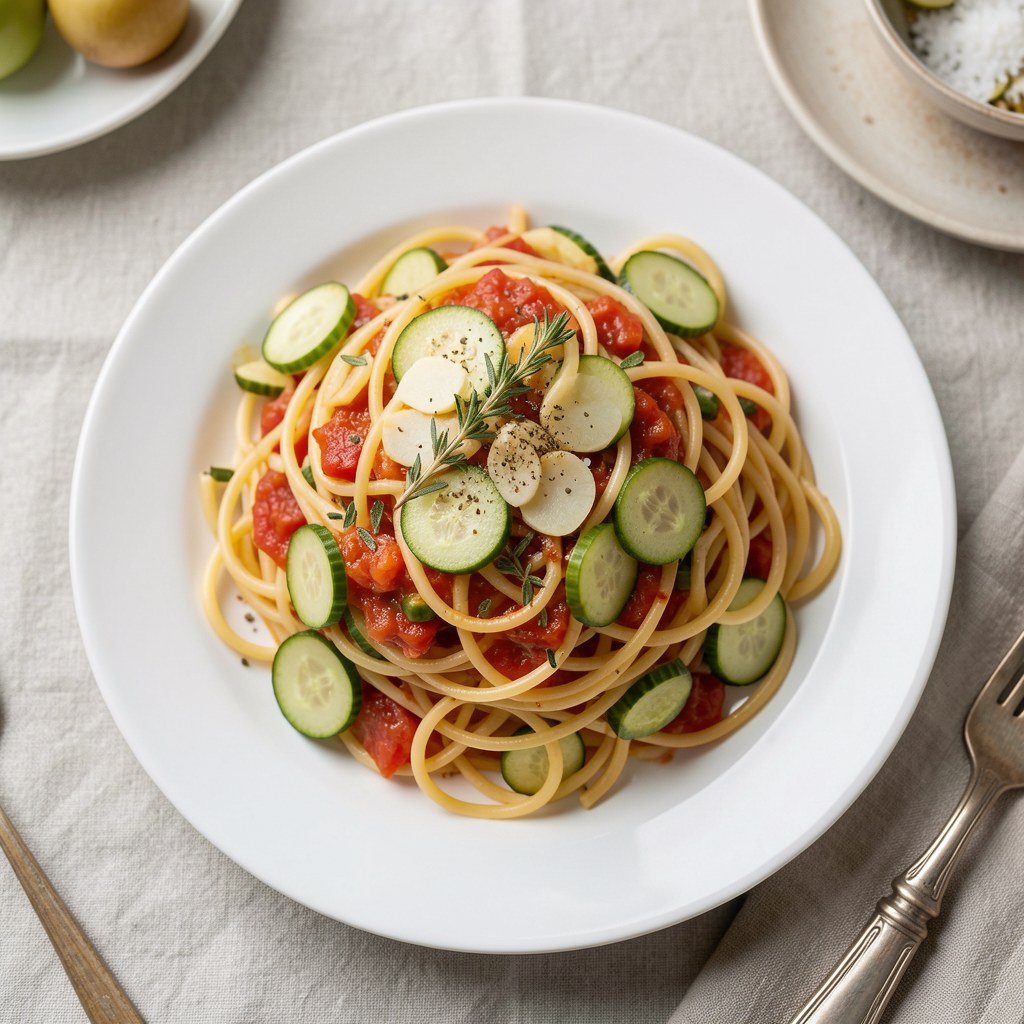 Spaghetti jarzynowe