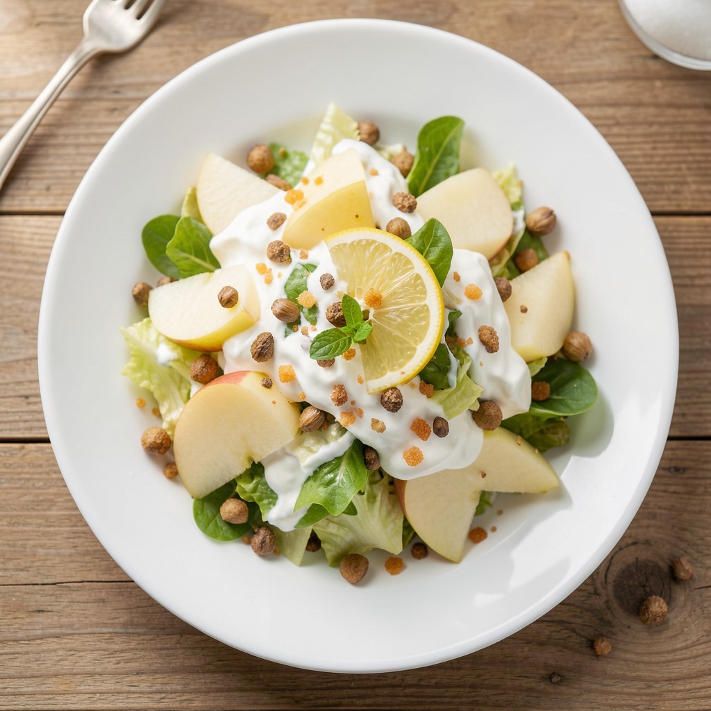 Sałatka z jabłka i brukwi