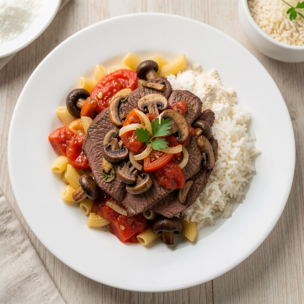 Beef strogonof