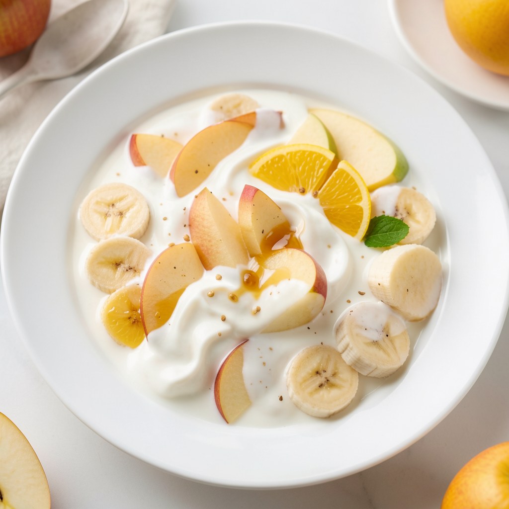 sok z bananów i jabłek