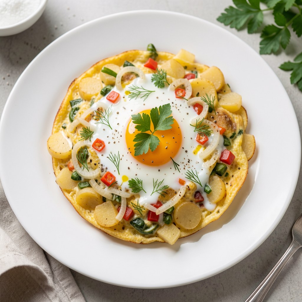 Omlet z warzywami