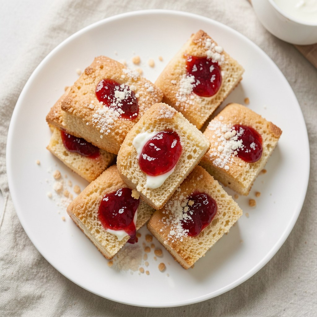 Śmietankowe ciastka