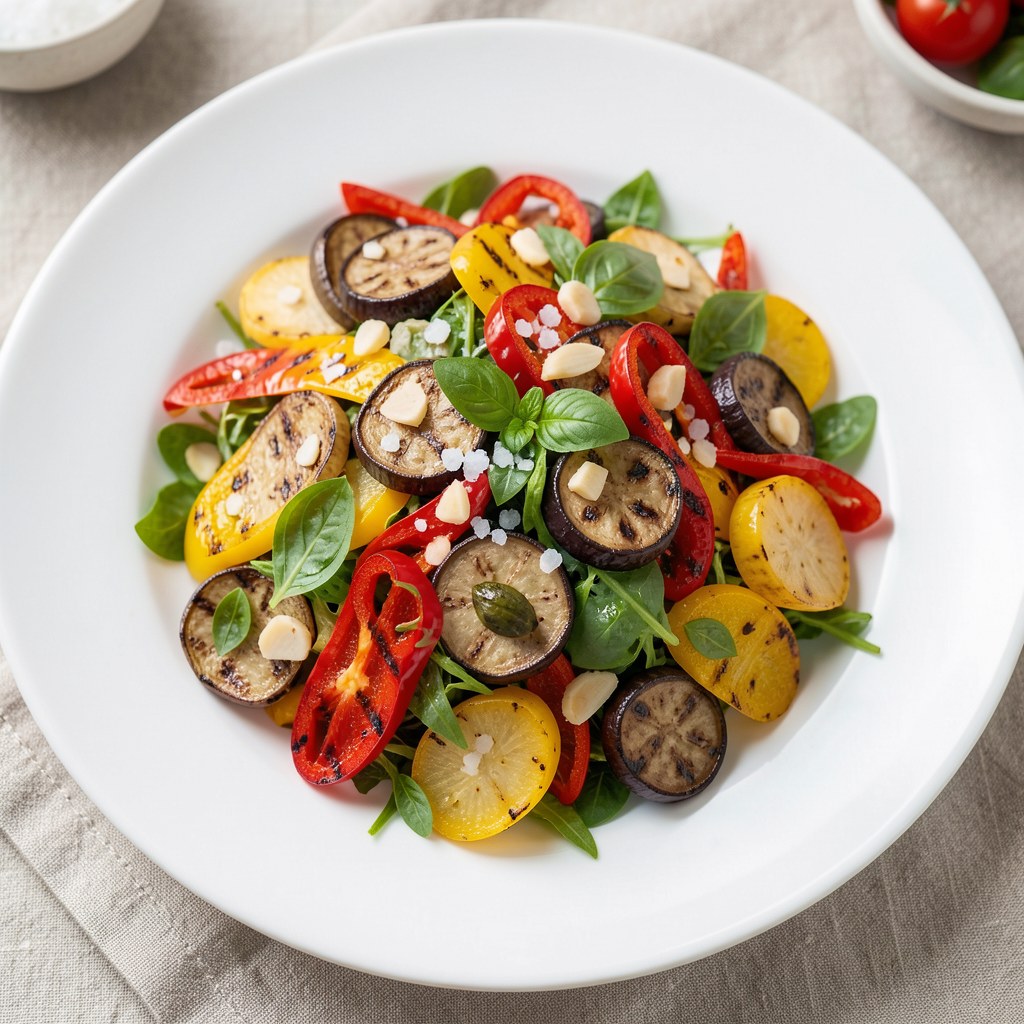 Kolorowa sałatka z papryką