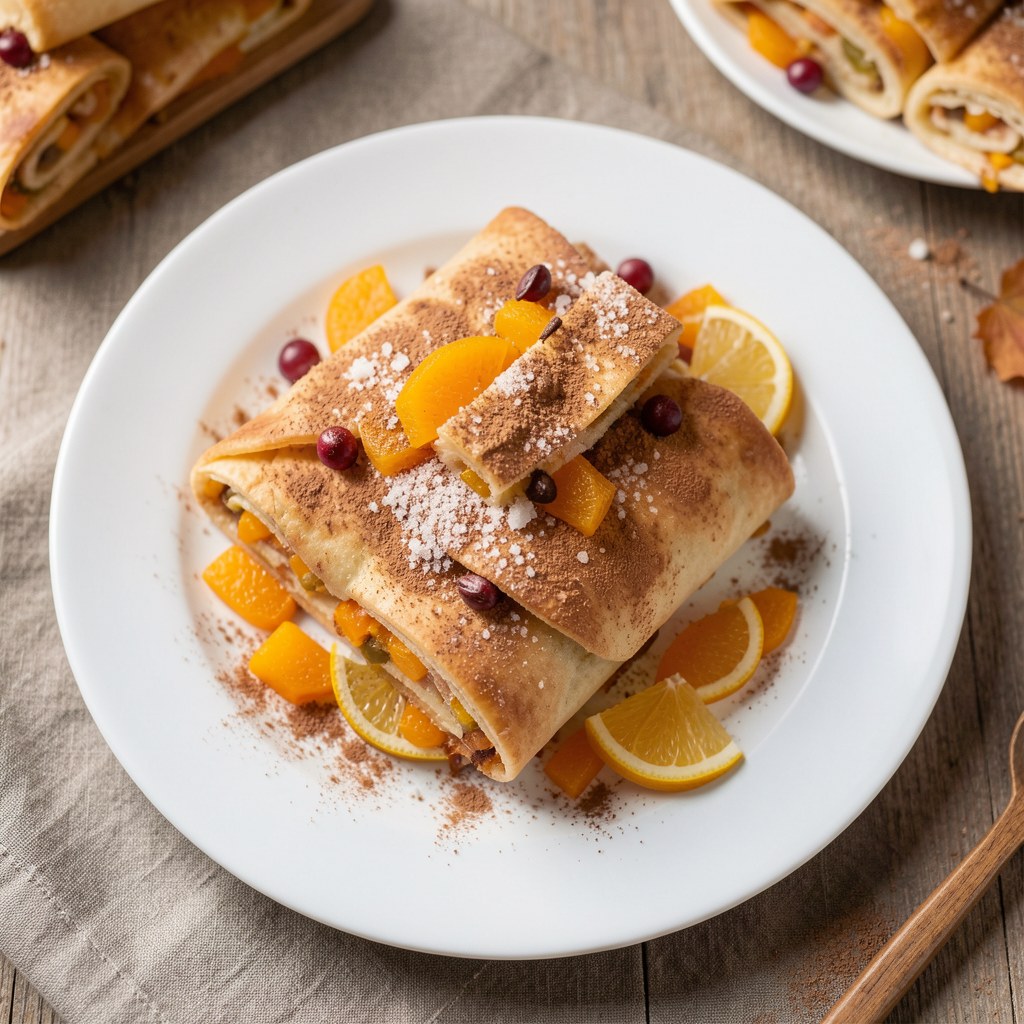 Strudel makowo- dyniowy