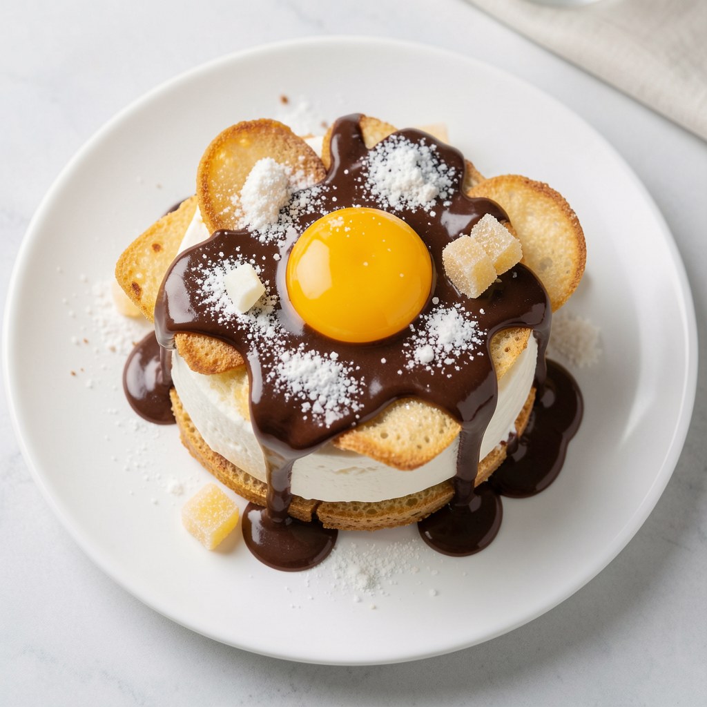 Sernik na biszkoptach