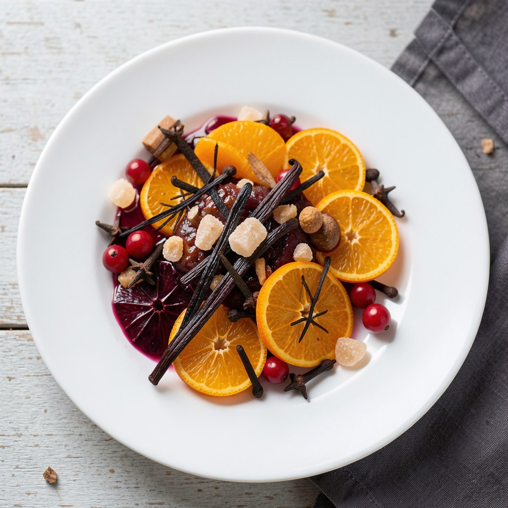 Grzane wino z korzeniami