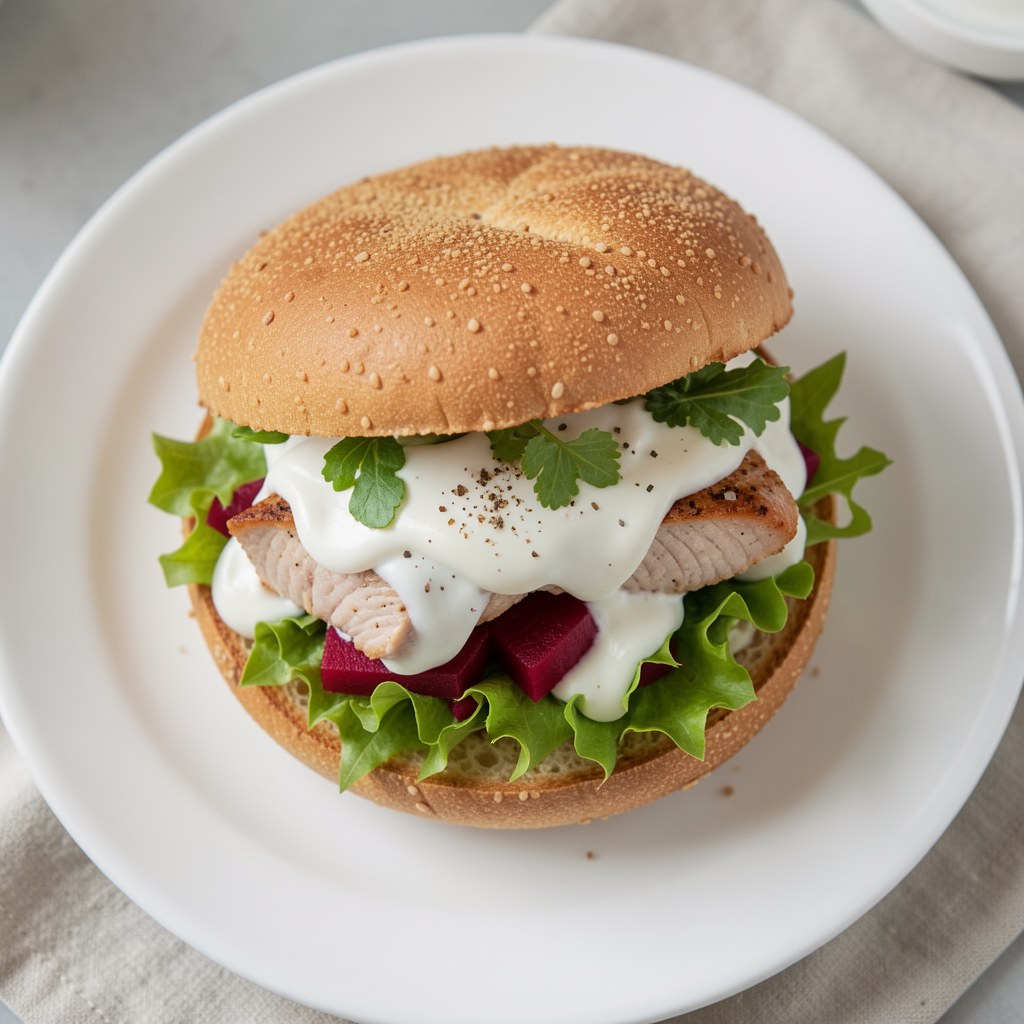 HAMBURGER ŚLEDZIOWY