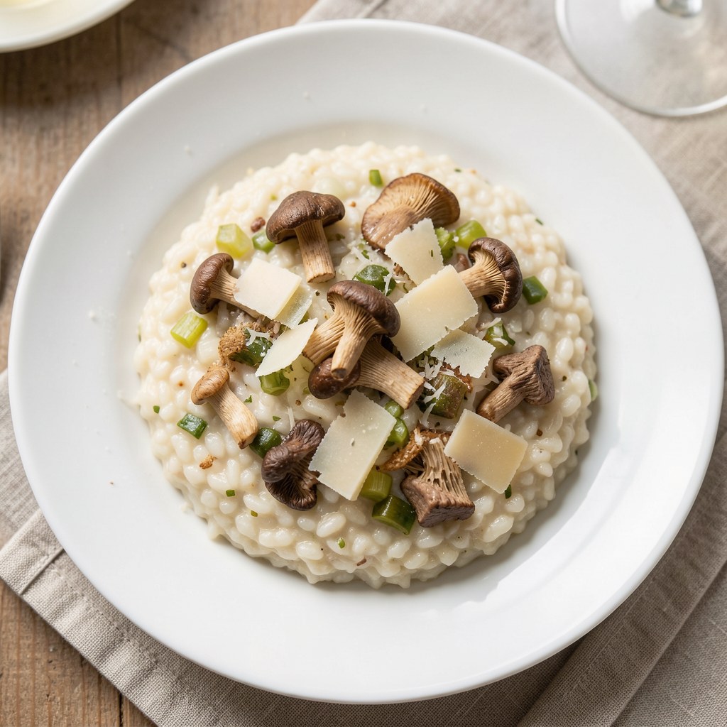 Risotto z truflami.