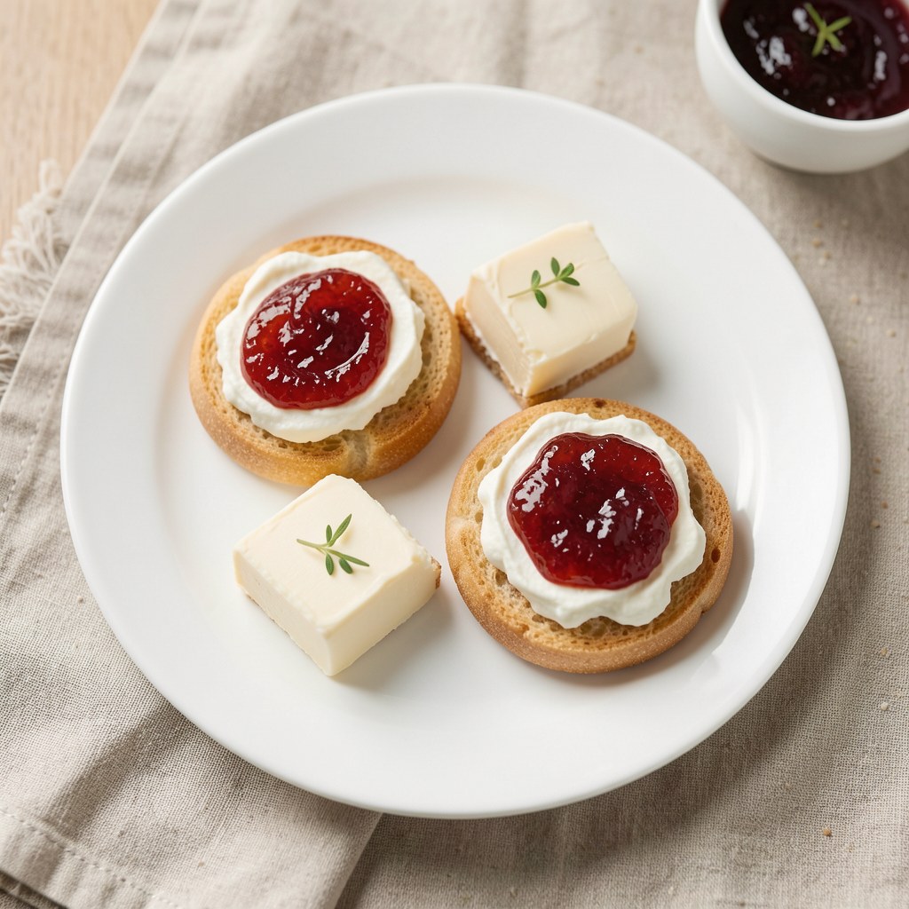 Kanapeczki z twarożkiem
