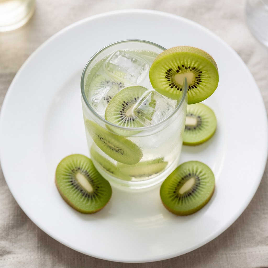 orzeźwiający drink kiwi