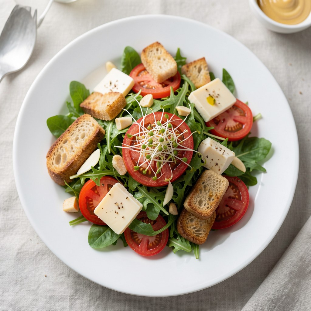 Sałatka z pomidorem i rzodkiewką