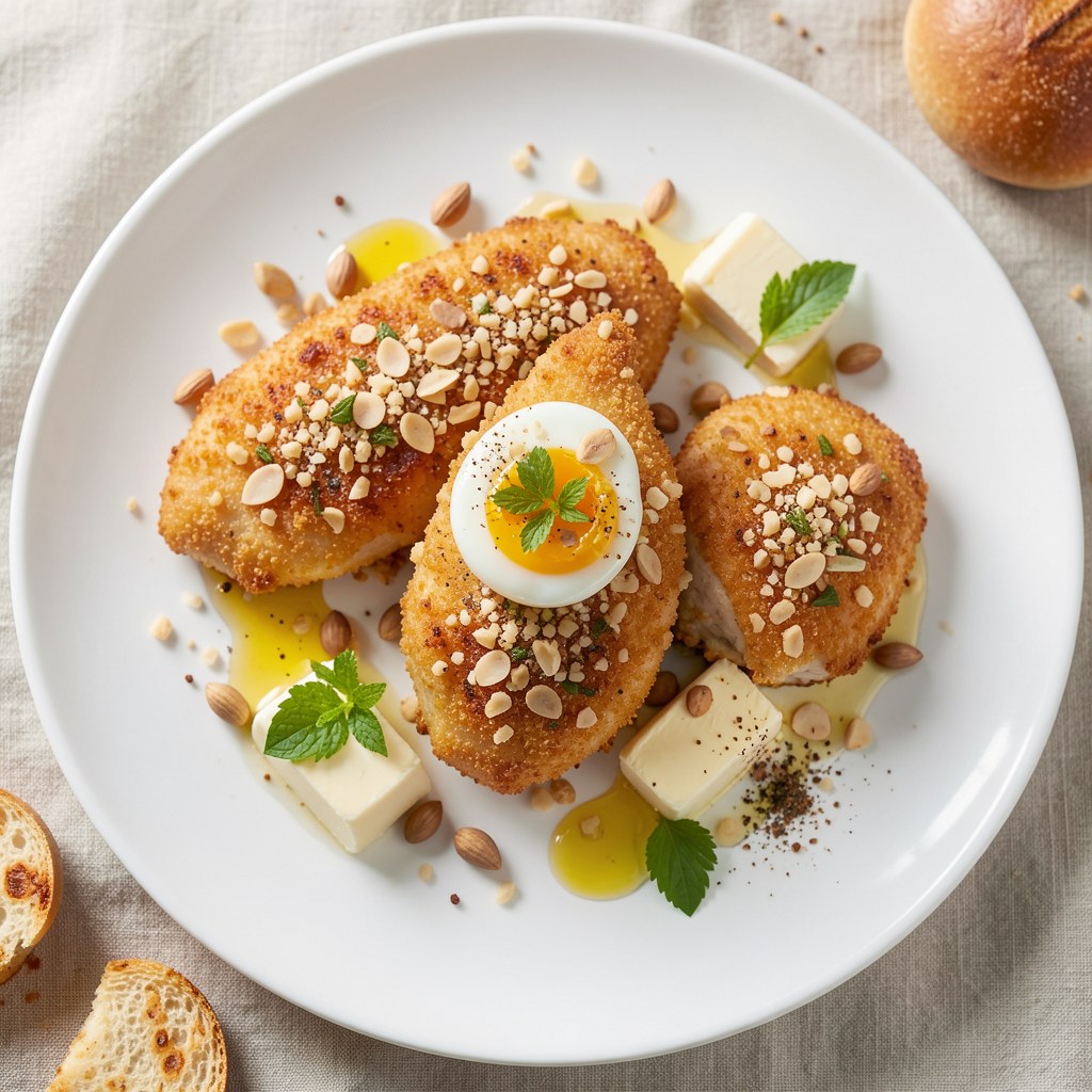 Sznycle z kurczaka w nowej panierce