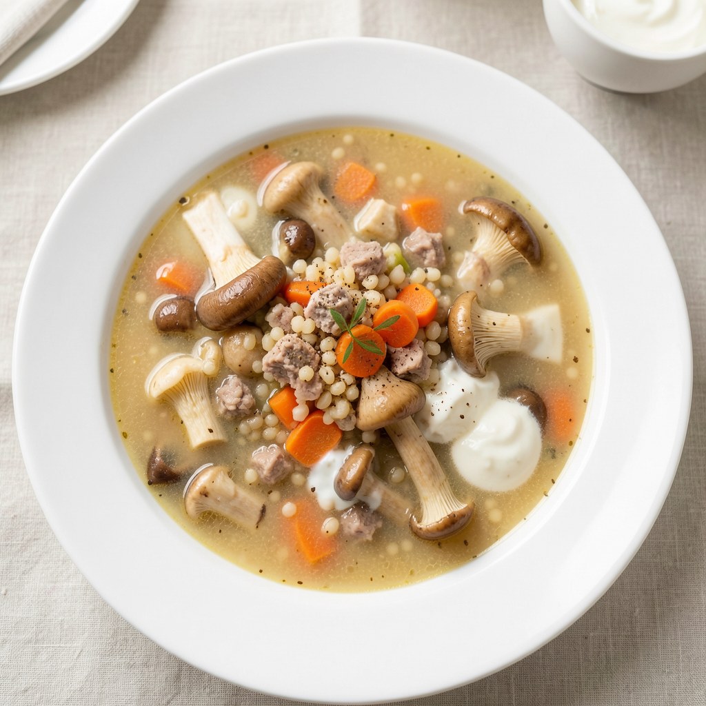 Zupa borowikowa 2