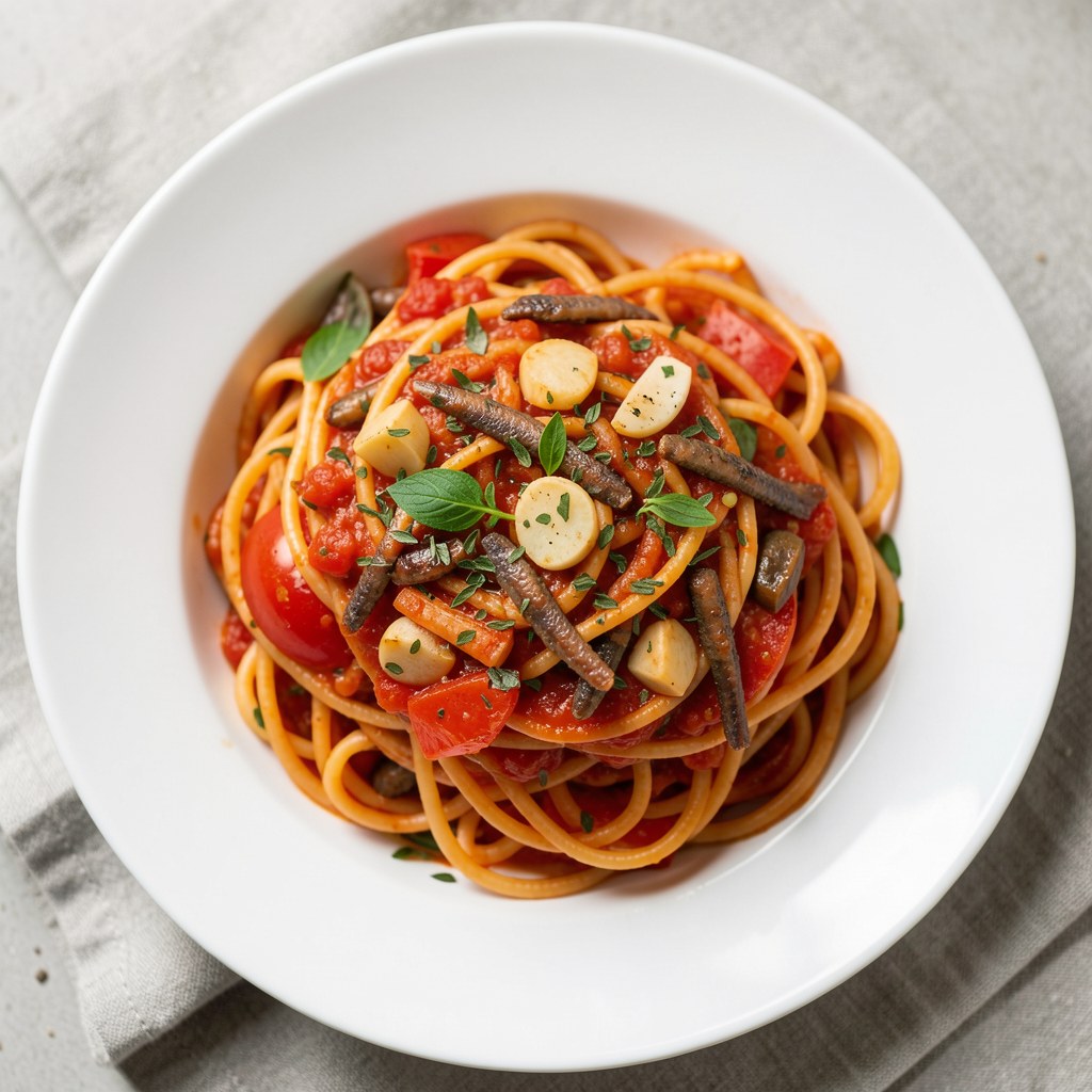 Spaghetti puttanesca