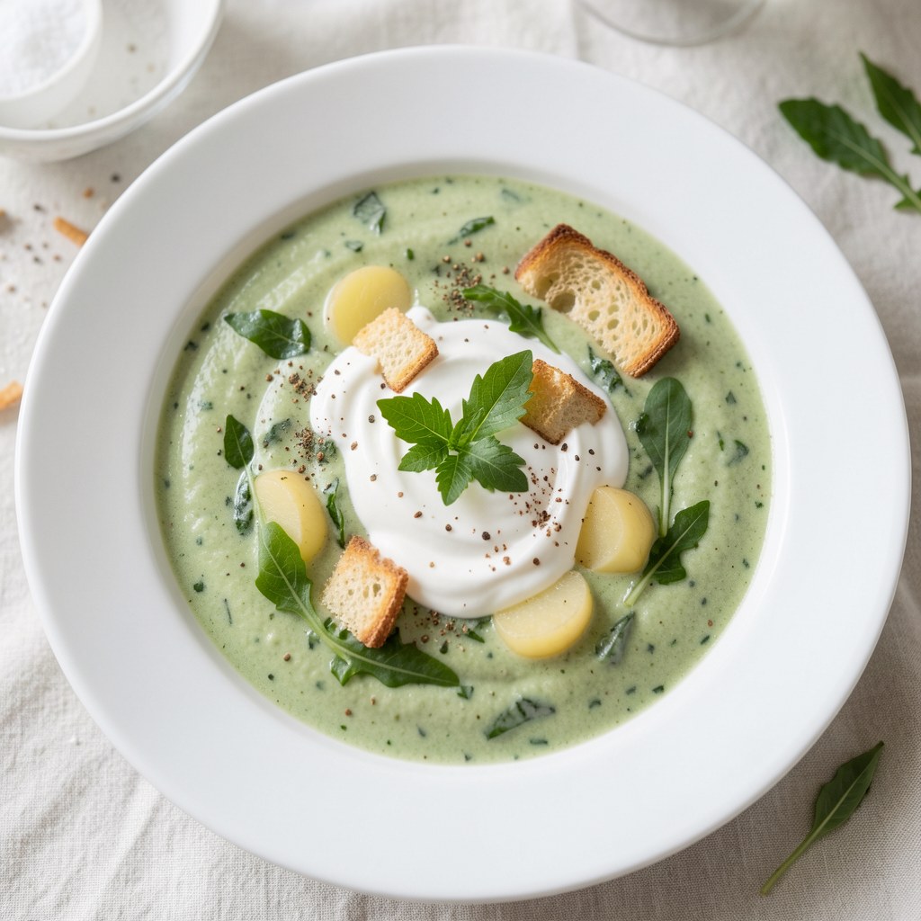 Zupa krem szczawiowy