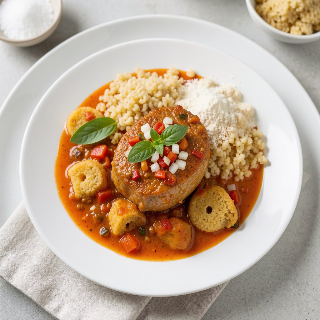 Karczek w sosie paprykowym