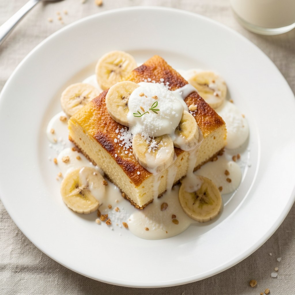 Banan w cieście