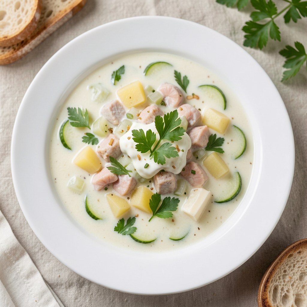 zupa ogórkowa z nerkami