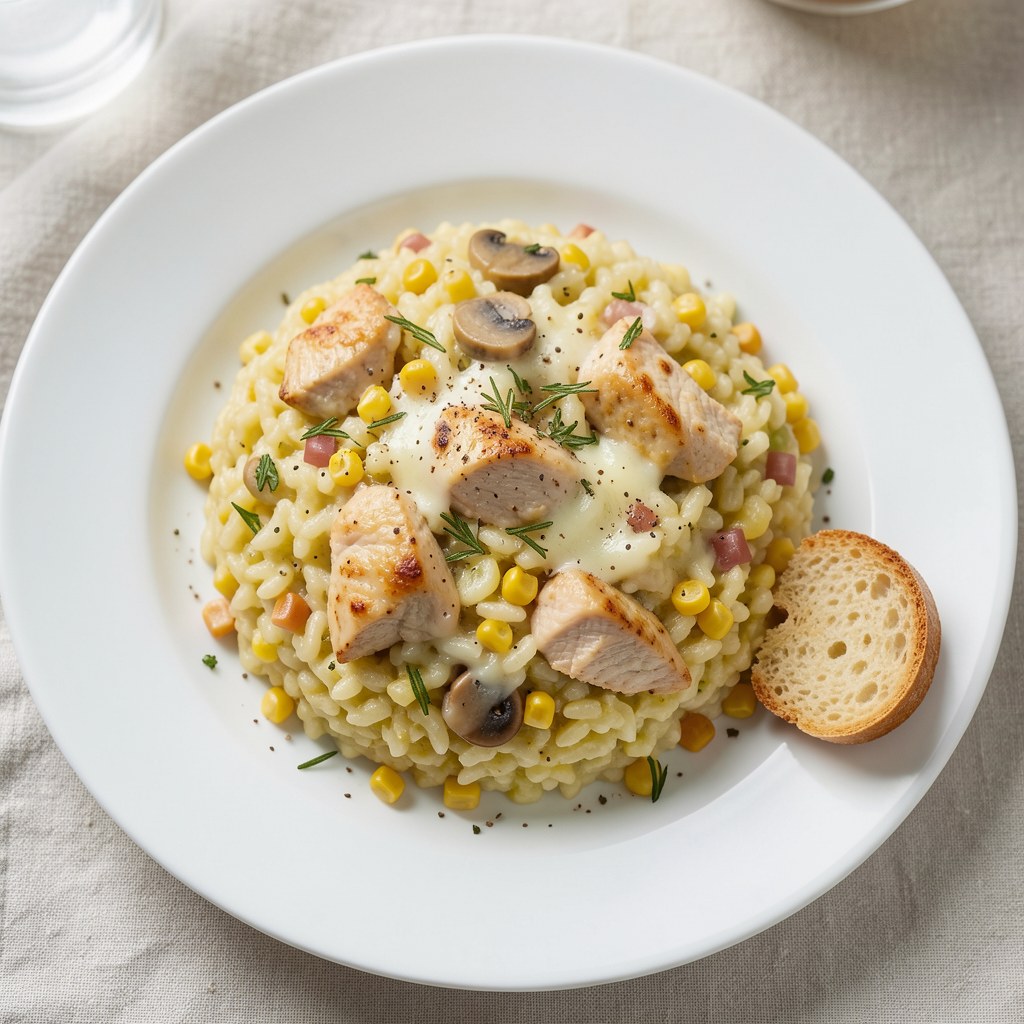 Risotto zapiekane