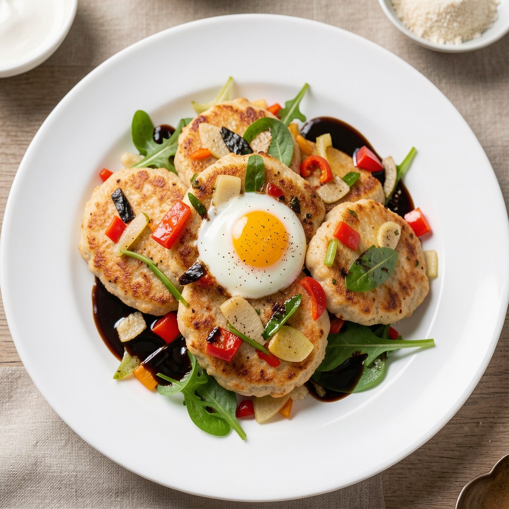 Kotleciki drobiowe - paprykowe