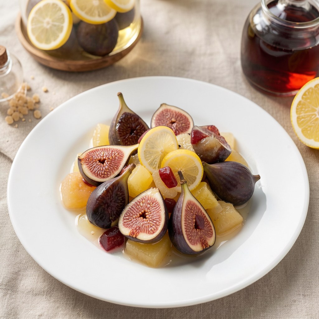 Kompot ze świeżych fig