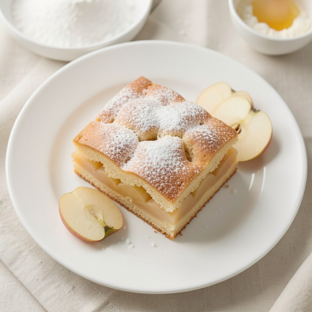 Ciasto z jabłkiem i gruszką