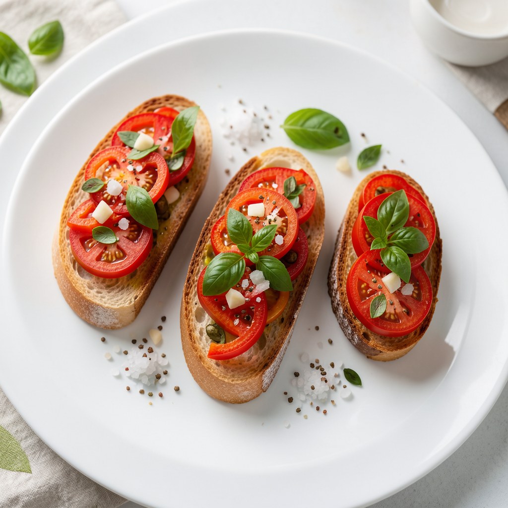 Bruschetta pomidorowo- paprykowa