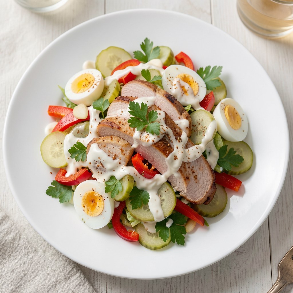 Sałatka poświąteczna