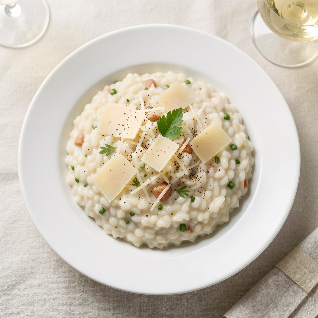 Risotto porowo- parmezanowe