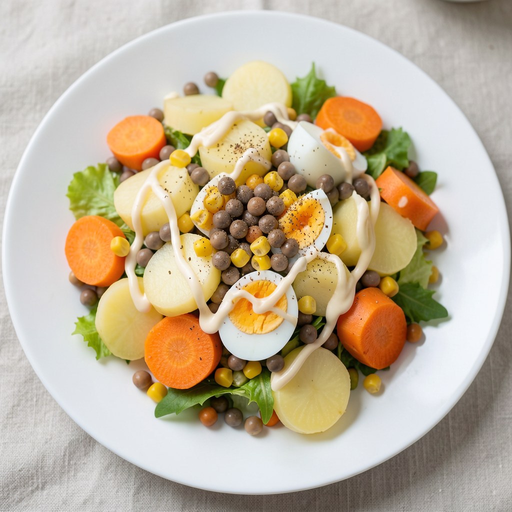 Moja sałatka jarzynowa