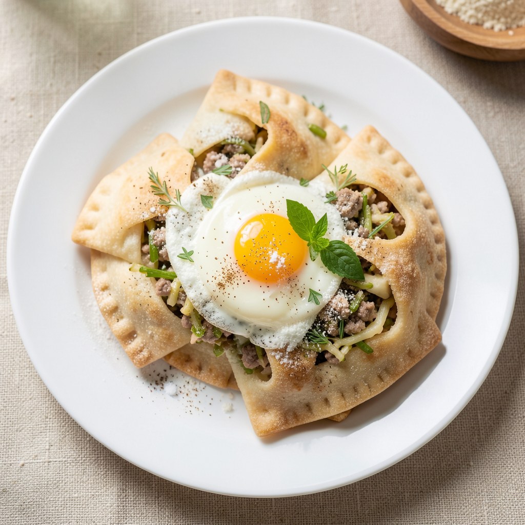 DOMOWE PIEROŻKI Z MIĘSEM