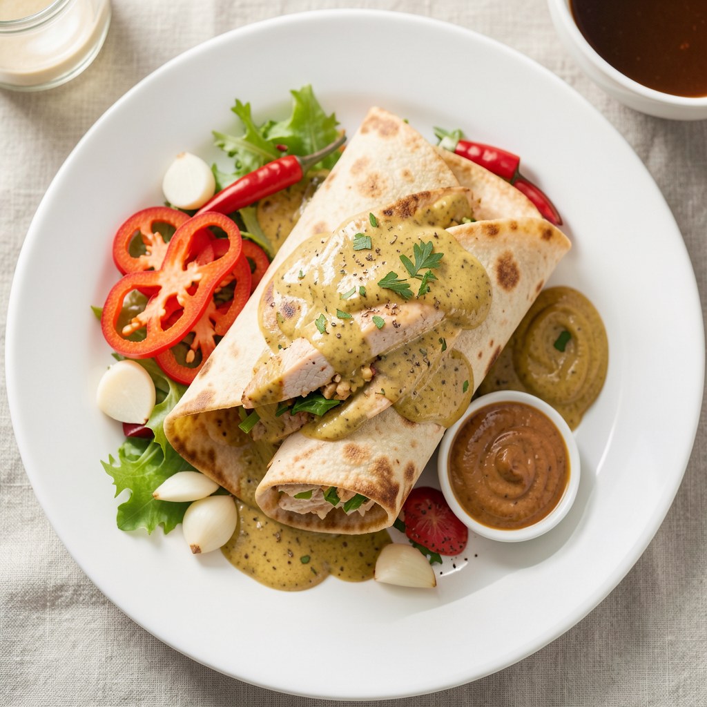 Gyros musztardowy