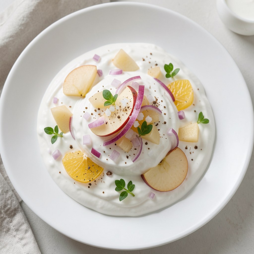 Sos jogurtowo - cebulowy