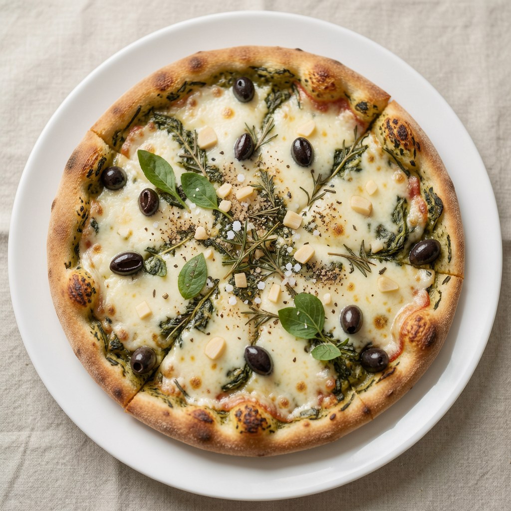 Pizza - ciasto ziołowe