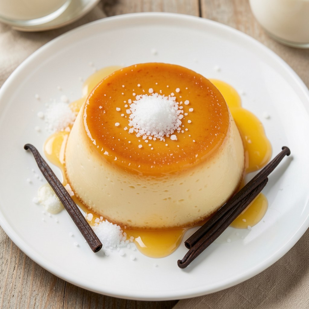 flan waniliowy