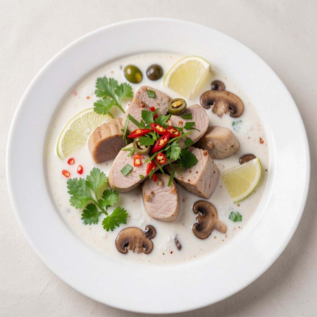 Mule w sosie tajskim