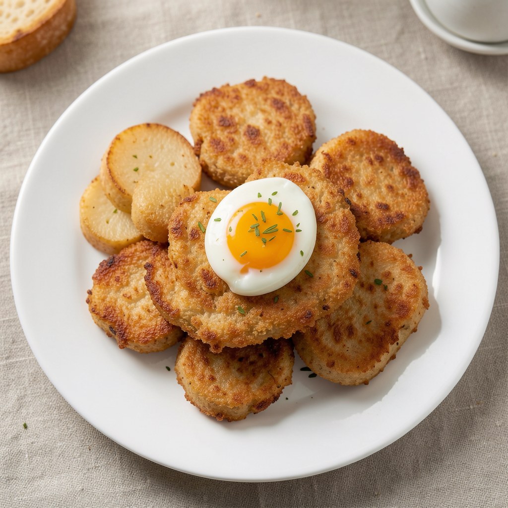 Boczniaki a la schabowe