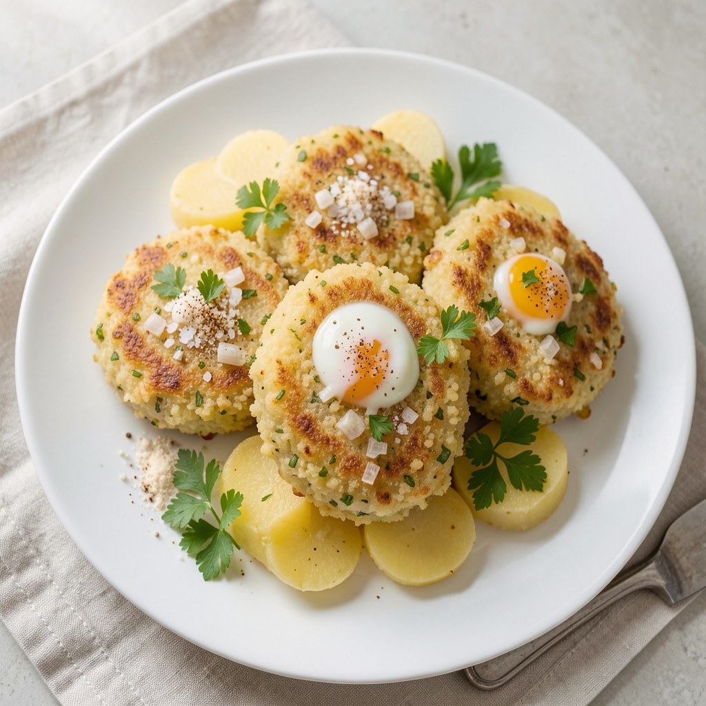 kotlety w panierce ziemniaczanej