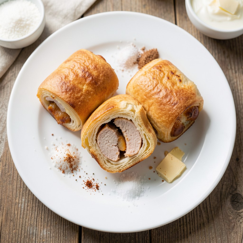 pierś z kurczaka w cieście drożdżowym