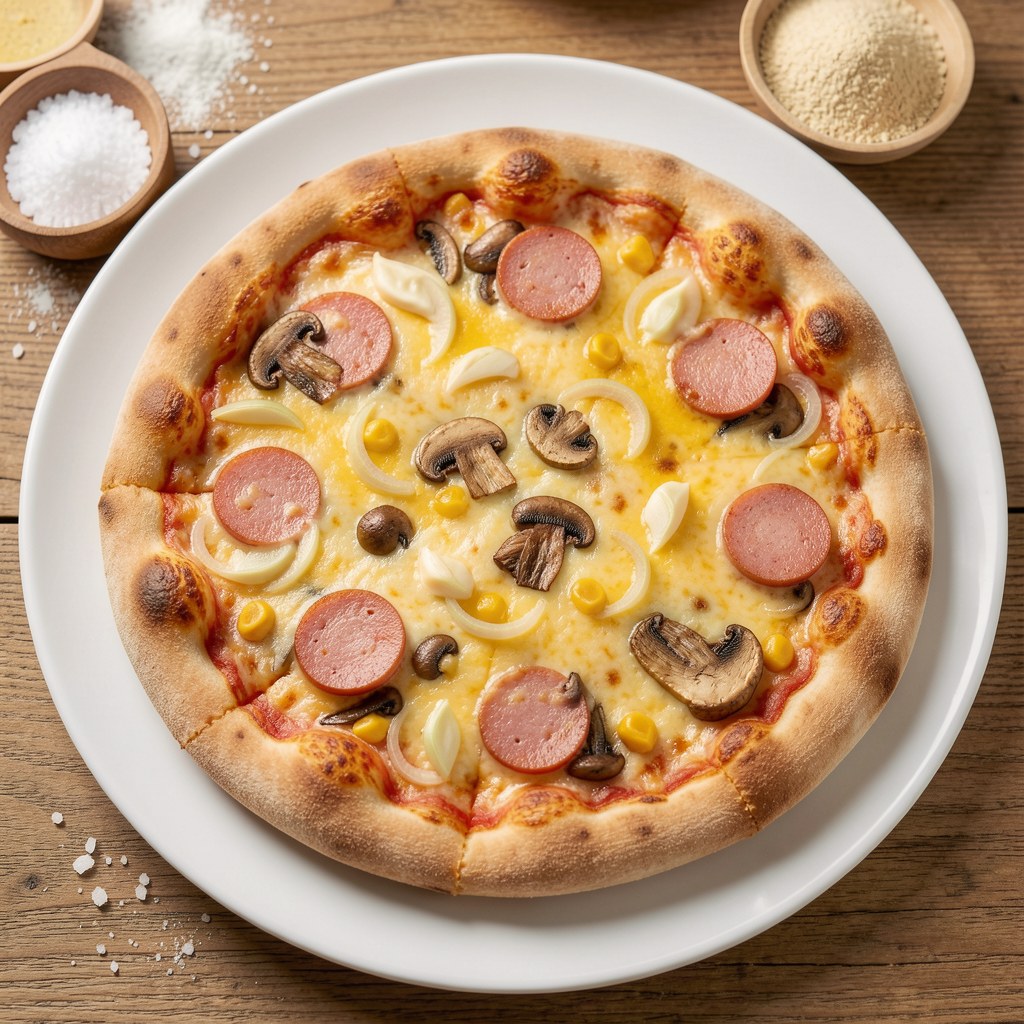 Pizza na grubym cieście