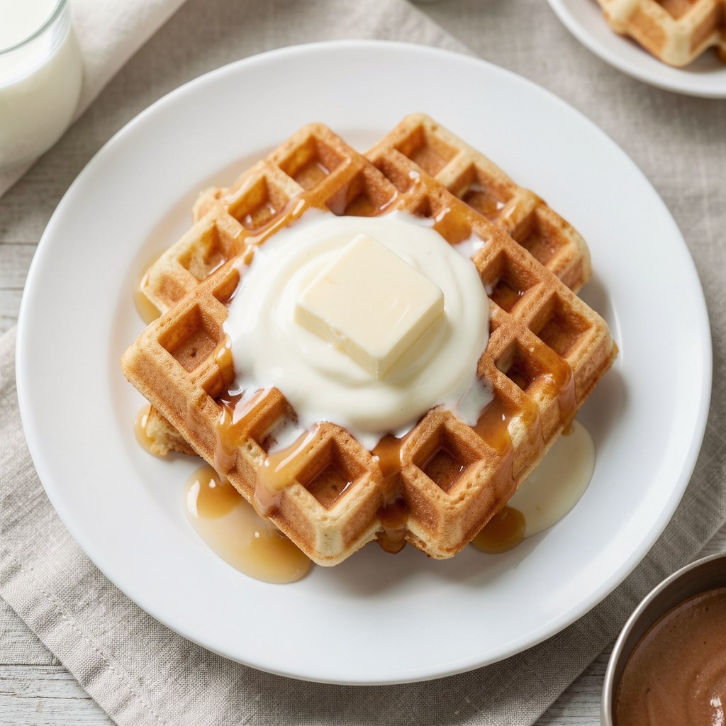wafle karmelowe